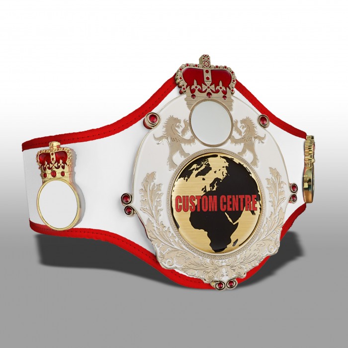 QUEENSBURY PRO LEATHER CUSTOM TITLE BELT - QUEEN/W/S/CUSTOM - AVAILABLE IN 8+ COLOURS